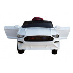 Elektrické autíčko BBH-718A - nelakované - biele